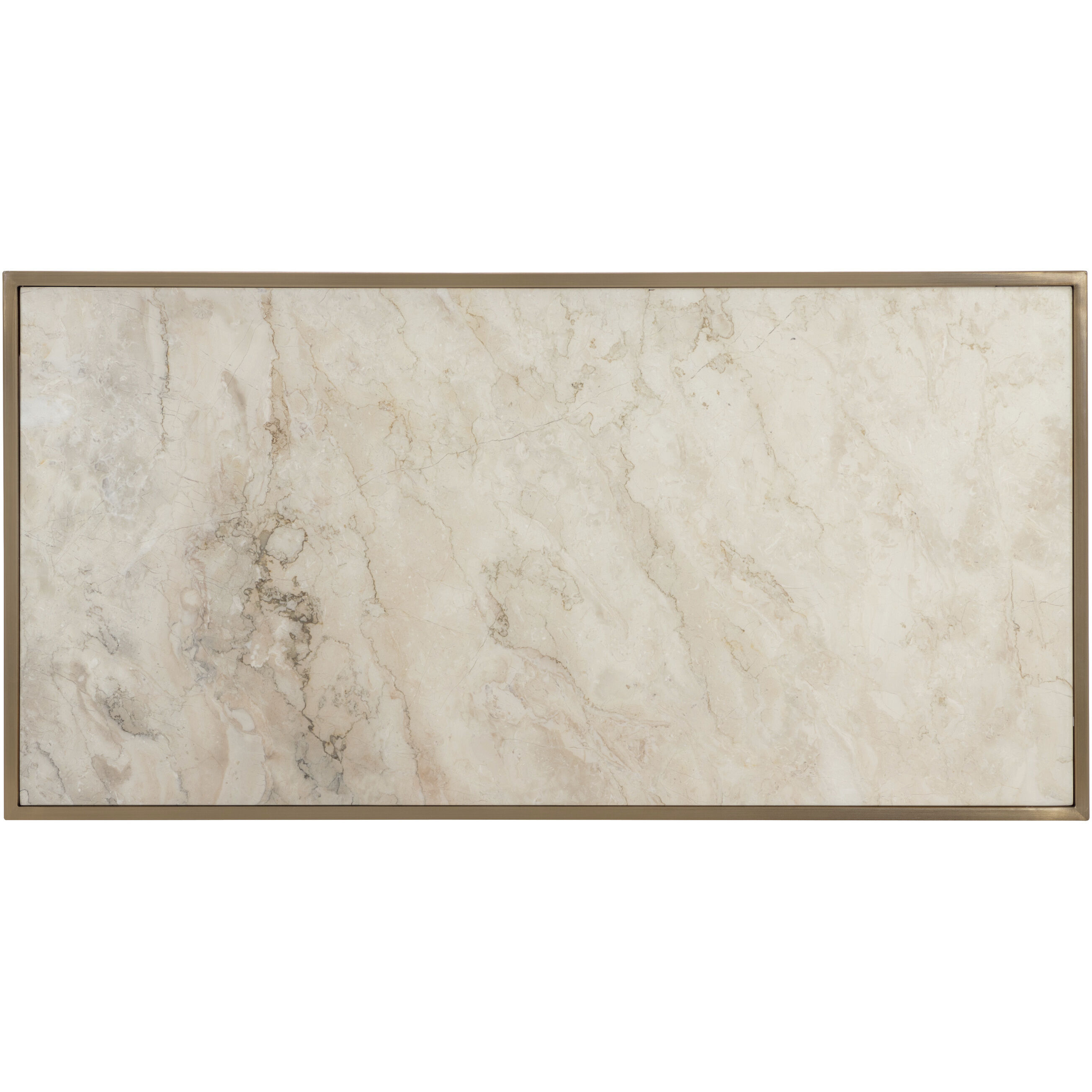 Kamali 28 X 21.75 inch Matte / Antique Gold Side Table